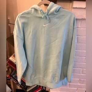 Nike pullover, light blue